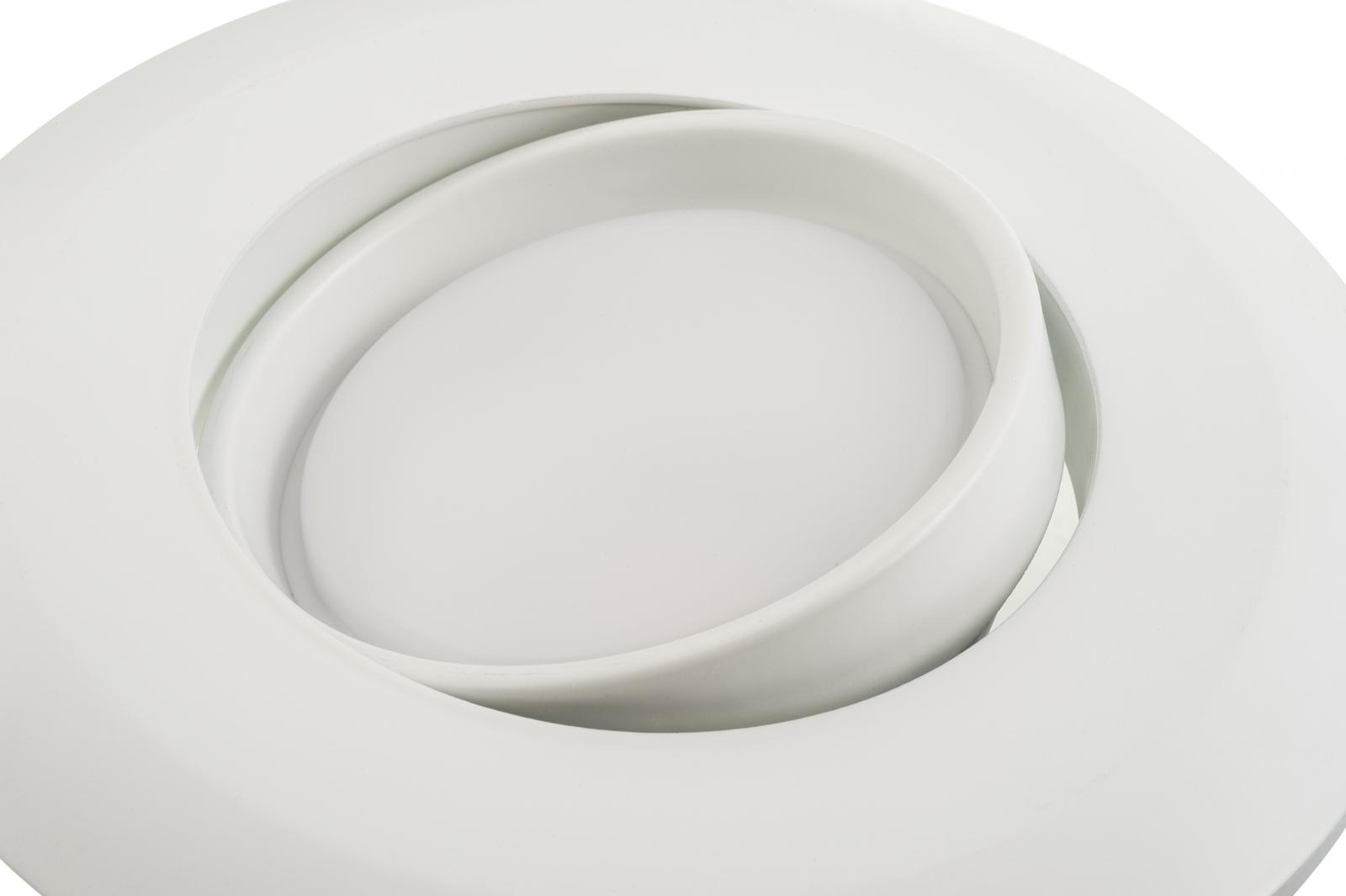 6 Inch Recessed LED Gimbal Downlight Eyeball Retrofit Kit Trim LED Can